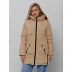 Куртка женская зимняя, размер 46, цвет горчичный - Фото 8