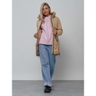 Куртка женская зимняя, размер 46, цвет горчичный - Фото 10