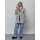 Куртка женская зимняя, размер 44, цвет светло-серый - Фото 6