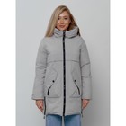 Куртка женская зимняя, размер 44, цвет светло-серый - Фото 8