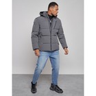 Куртка мужская зимняя, размер 48, цвет тёмно-серый - Фото 12