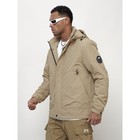 Куртка мужская весенняя, размер 48, цвет бежевый - Фото 8