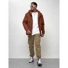 Куртка мужская весенняя, размер 48, цвет коричневый - Фото 9