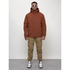 Куртка мужская весенняя, размер 52, цвет коричневый - Фото 11