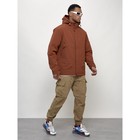 Куртка мужская весенняя, размер 52, цвет коричневый - Фото 13