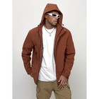 Куртка мужская весенняя, размер 56, цвет коричневый - Фото 8