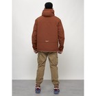 Куртка мужская весенняя, размер 58, цвет коричневый - Фото 14