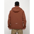 Куртка мужская весенняя, размер 58, цвет коричневый - Фото 4