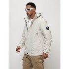 Куртка мужская весенняя, размер 52, цвет светло-серый - Фото 6