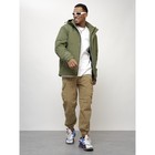 Куртка мужская весенняя, размер 52, цвет хаки - Фото 8