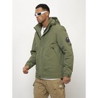 Куртка мужская весенняя, размер 56, цвет хаки - Фото 2