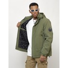 Куртка мужская весенняя, размер 56, цвет хаки - Фото 14