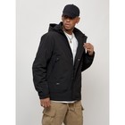 Куртка мужская весенняя, размер 50, цвет чёрный - Фото 3