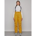 Полукомбинезон женский зимний, размер 42, цвет горчичный - Фото 1