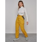 Полукомбинезон женский зимний, размер 42, цвет горчичный - Фото 13