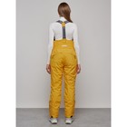 Полукомбинезон женский зимний, размер 42, цвет горчичный - Фото 4