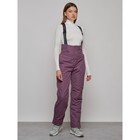 Полукомбинезон женский зимний, размер 48, цвет тёмно-бордовый - Фото 15