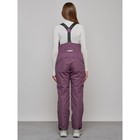 Полукомбинезон женский зимний, размер 48, цвет тёмно-бордовый - Фото 16