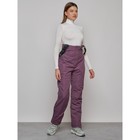 Полукомбинезон женский зимний, размер 48, цвет тёмно-бордовый - Фото 19