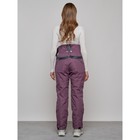 Полукомбинезон женский зимний, размер 48, цвет тёмно-бордовый - Фото 20