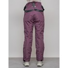 Полукомбинезон женский зимний, размер 48, цвет тёмно-бордовый - Фото 8