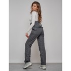 Полукомбинезон женский зимний, размер 44, цвет тёмно-серый - Фото 15