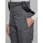 Полукомбинезон женский зимний, размер 46, цвет тёмно-серый - Фото 17