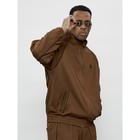 Спортивный костюм мужской, размер 52, цвет коричневый - Фото 26