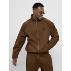 Спортивный костюм мужской, размер 52, цвет коричневый - Фото 5