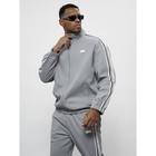 Спортивный костюм мужской, размер 50, цвет серый - Фото 9