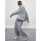 Спортивный костюм мужской, размер 54, цвет серый - Фото 19