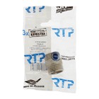 Ниппель RTP, 1/2", наружная резьба, никелированная латунь, еврослот - фото 24582886