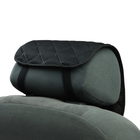 Накидка на переднее сиденье, велюр, черный, крепления фастекс, резинки 10609777