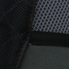 Накидка на переднее сиденье, велюр, черный, крепления фастекс, резинки 10609777