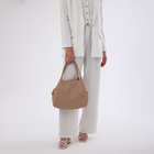 Сумка женская на молнии RICHET, цвет бежевый - Фото 8