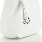 Сумка женская на молнии, цвет белый - фото 24653174