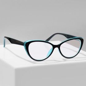 Готовые очки GA0532 (Цвет: C1 черный, синий; диоптрия: 2,5; тонировка: Нет)