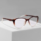 Готовые очки GA0555 (Цвет: C1 коричневый; диоптрия: + 1,5; тонировка: Нет) - фото 321761915