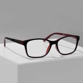 Готовые очки GA0315 (Цвет: C1 черный, красный; диоптрия: 3,5; тонировка: Нет)