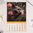 Календарь перекидной на ригеле "Коты и цветы" 2025 год, А3 - Фото 2