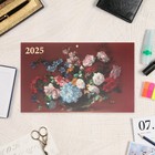 Календарь настенный квартальный Премиум трио "Цветы" 2025 год, 34 х 84 см - Фото 2