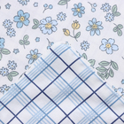 Постельное бельё  LoveLife 1,5сп "Цветочки", 143*215см,150*225см,50*70см-2шт,100%хлопок, сатин, 125г/м² - фото 807692638