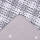 Постельное бельё 1.5-спальное LoveLife «Клетка», сатин 10283988