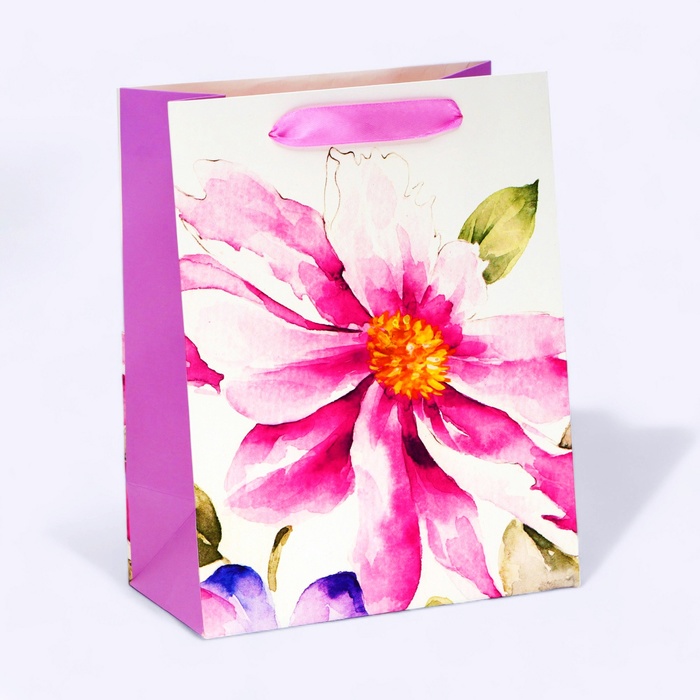 Пакет ламинированный «Акварель», MS 18 × 23 × 10 см - Фото 1