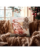 Наволочка декоративная новогодняя «Этель. Уютных вечеров», 40×40 см, велюр - Фото 2