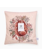 Наволочка декоративная новогодняя «Этель. Белочка» 40×40 см, велюр - Фото 7