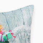 Чехол на подушку Этель "Дед Мороз" 40*40 см, 100 п/э, велюр - Фото 4