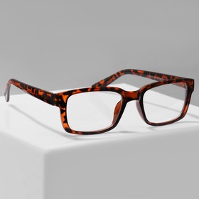 Готовые очки GA0602 (Цвет: C2 леопард; диоптрия: + 1; тонировка: Нет)