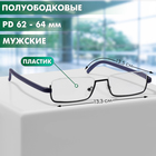 Готовые очки GA0667 (Цвет: C1 черный; диоптрия: + 1,5; тонировка: Нет) - фото 25390791