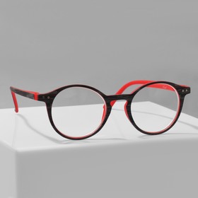 Готовые очки GA0622 (Цвет: C2 серый, красный; диоптрия: + 1; тонировка: Нет)